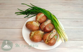 Фото Картопля на мангалі, рецепти